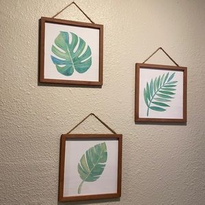 Plant wall decor